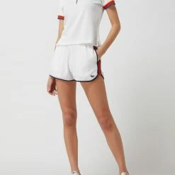 Superdry Shorts Mit Kontraststreifen - Weiß