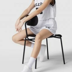 Ellesse Shorts Aus Mesh Mit Label-Patch - Weiß