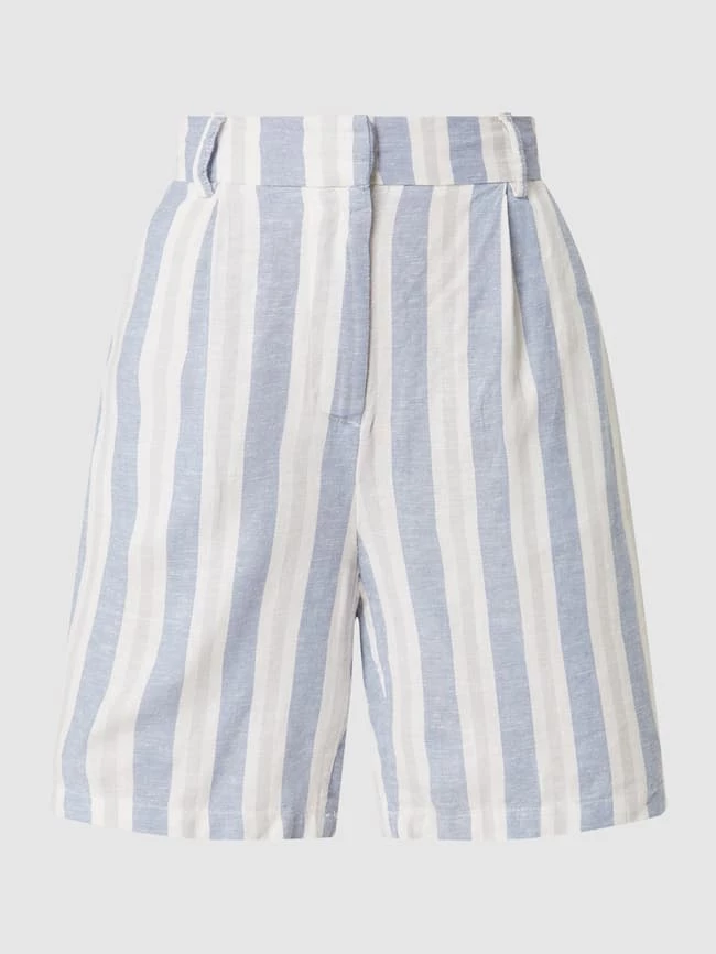 Only Bermudas Aus Leinenmischung Modell 'Caro' - Blau 2 Only Bermudas Aus Leinenmischung Modell 'Caro' - Blau – Bild 2