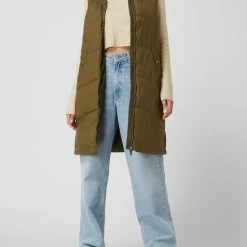 Vero Moda Outdoor Steppweste Mit Wattierung Modell 'Uppsala' - Olivgrün