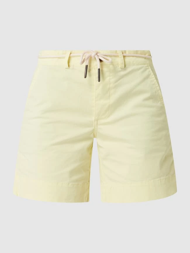 ALIFE & Kickin Shorts Mit Gürtel Modell 'Jule' - Hellgelb 2 ALIFE & Kickin Shorts Mit Gürtel Modell 'Jule' - Hellgelb – Bild 2