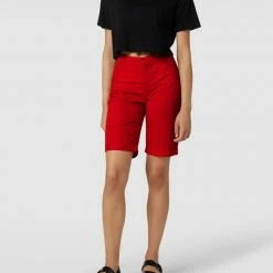 Christian Berg Woman Shorts Mit Eingrifftaschen - Rot