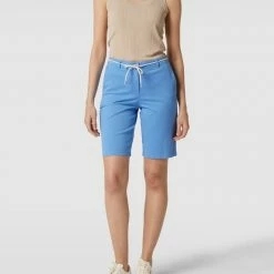 Christian Berg Woman Bermudas Mit Seitlichen Eingrifftaschen - Blau