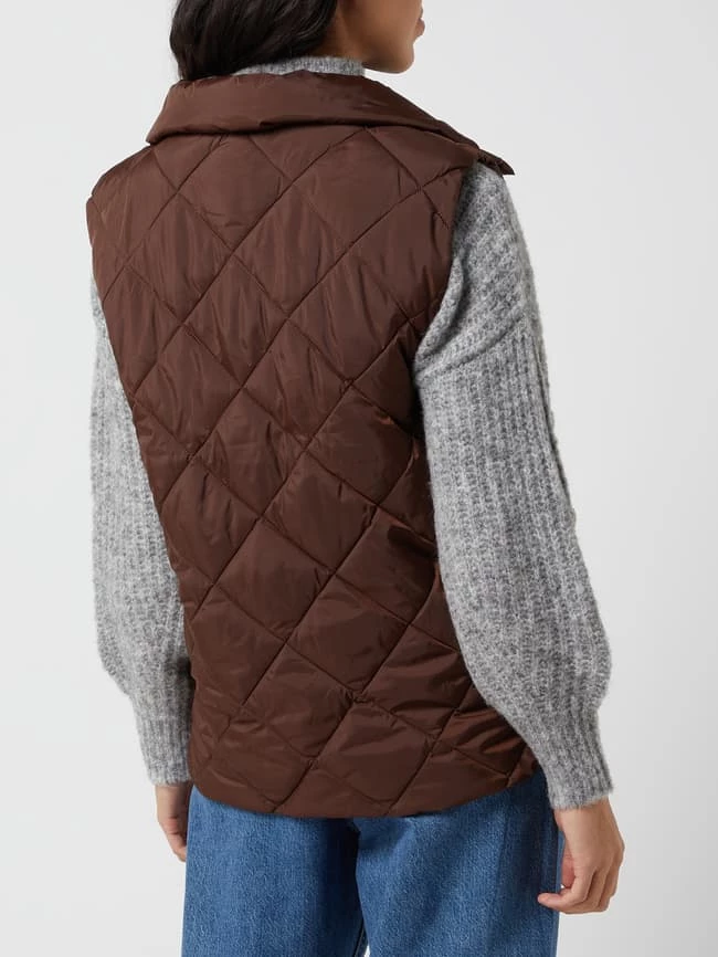 FREE/QUENT Steppweste Mit Wattierung Modell 'Olga' - Mittelbraun 5 FREE/QUENT Steppweste Mit Wattierung Modell 'Olga' - Mittelbraun – Bild 5