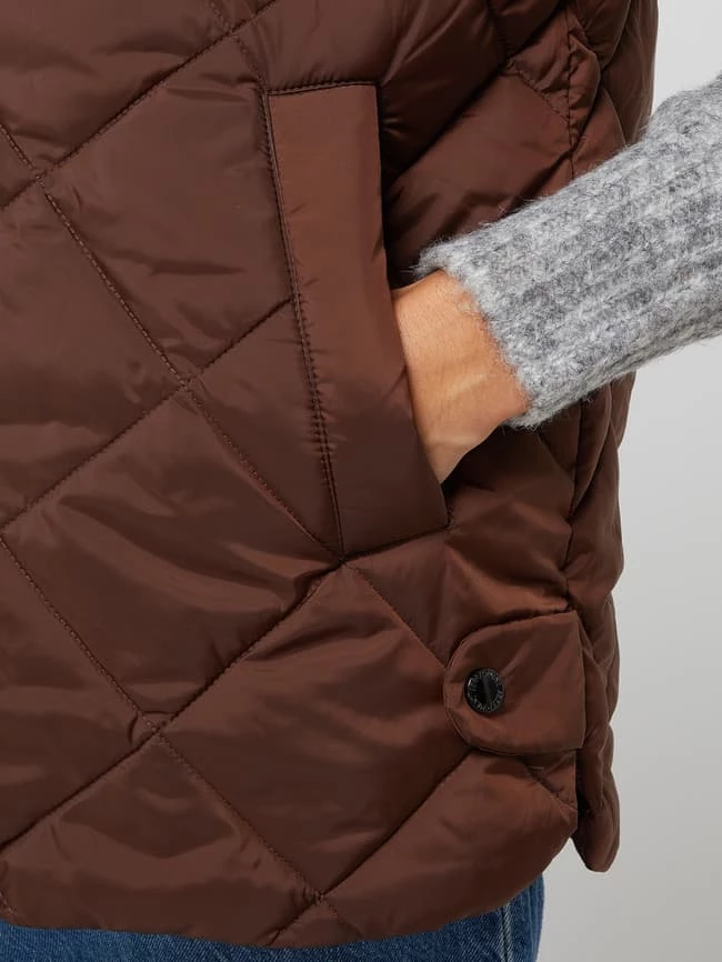 FREE/QUENT Steppweste Mit Wattierung Modell 'Olga' - Mittelbraun 3 FREE/QUENT Steppweste Mit Wattierung Modell 'Olga' - Mittelbraun – Bild 3