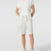 Christian Berg Woman Bermudas Mit Seitlichen Eingrifftaschen - Offwhite
