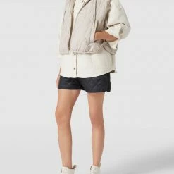 Weekend Max Mara Steppweste Mit Kapuze Modell 'Giunchi' - Sand