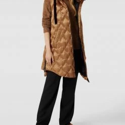 Brax Steppweste Mit Kapuze - Camel