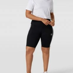 Adidas Originals Plus PLUS SIZE Shorts Mit Label-Print - Schwarz