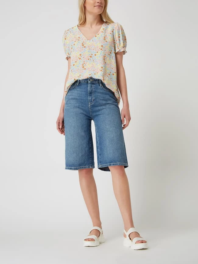 Esprit Jeansbermudas Aus Baumwolle - Dunkelblau 1 Esprit Jeansbermudas Aus Baumwolle - Dunkelblau