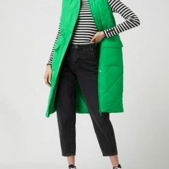 Pieces Steppweste Mit Wattierung Modell 'Faith' - Grün