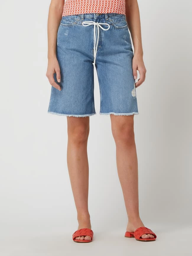 Esprit Straight Fit Bermudas Aus Baumwolle - Hellblau 4 Esprit Straight Fit Bermudas Aus Baumwolle - Hellblau – Bild 4