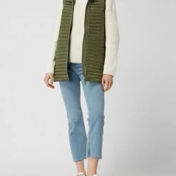 SAVE THE DUCK Light-Steppweste Mit Abnehmbarer Kapuze Modell 'AMALTHEA' - Grün