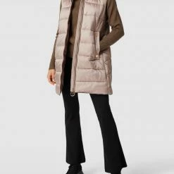 Betty Barclay Steppweste Mit Kapuze - Sand