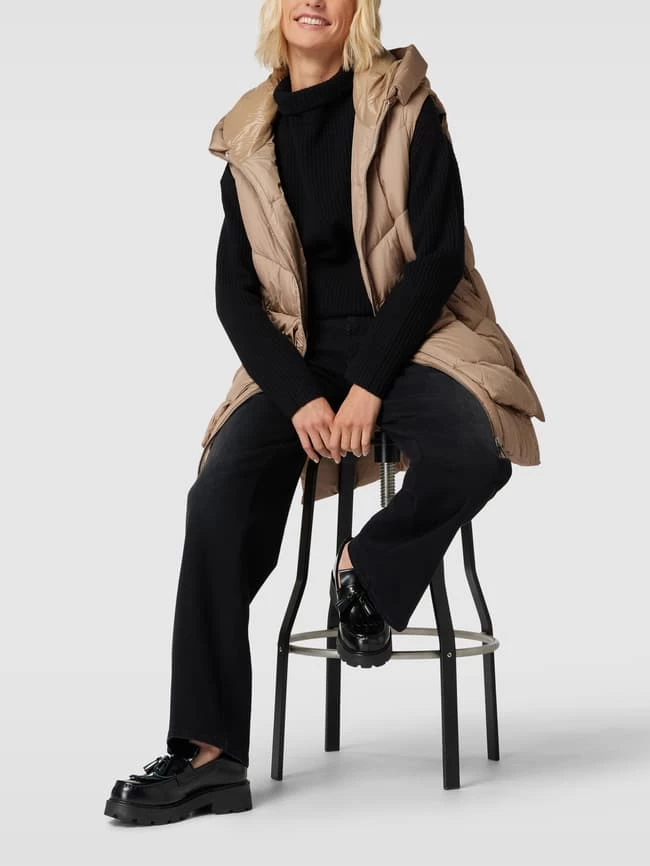 S.Oliver RED LABEL Steppweste Mit Kapuze - Sand 1 S.Oliver RED LABEL Steppweste Mit Kapuze - Sand