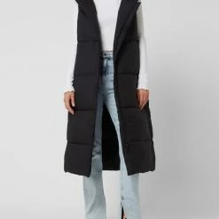 S.Oliver RED LABEL Steppweste Mit Kapuze - Schwarz