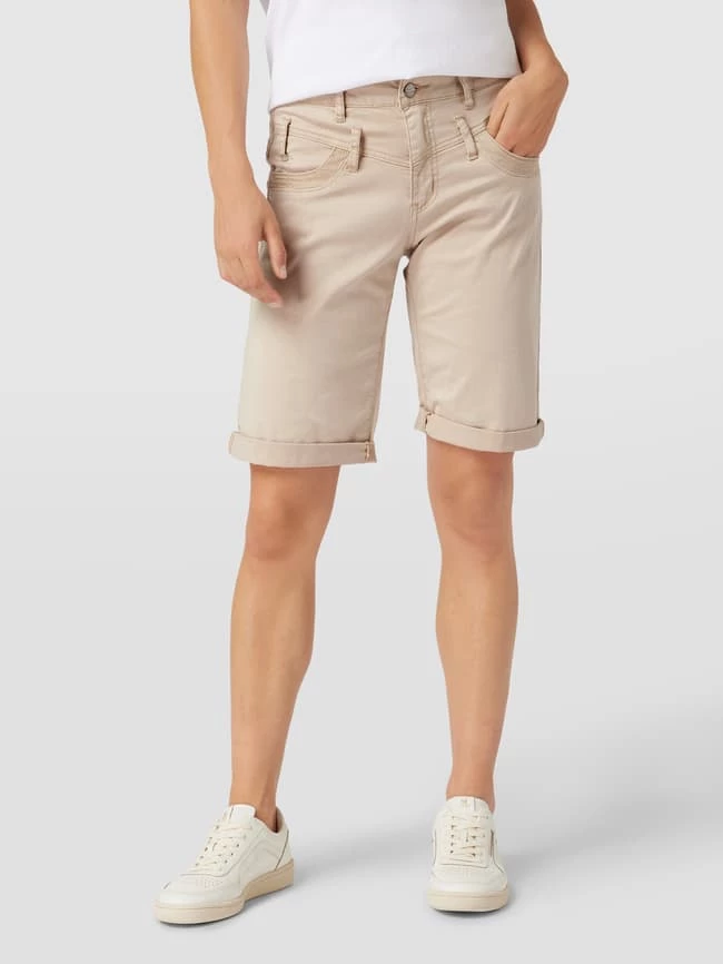 Buena Vista Bermudas Mit Knopf Und Reißverschluss - Sand 4 Buena Vista Bermudas Mit Knopf Und Reißverschluss - Sand – Bild 4