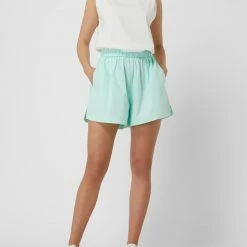 Gina Tricot Shorts Aus Baumwolle Modell 'Anna' - Mint