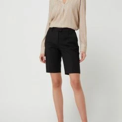 FREE/QUENT Bermudas Mit Französischen Eingrifftaschen 'Isabella' - Schwarz