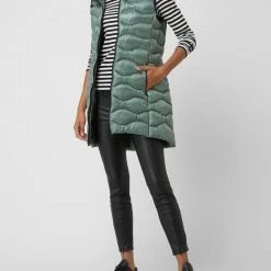 Frieda & Freddies Longweste Mit Gürtel - Lindgrün