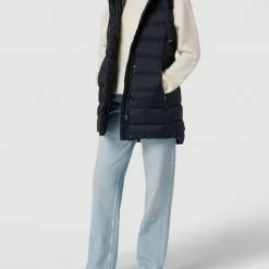 Fuchs Schmitt Weste Mit Seitlichen Eingrifftaschen - Marineblau