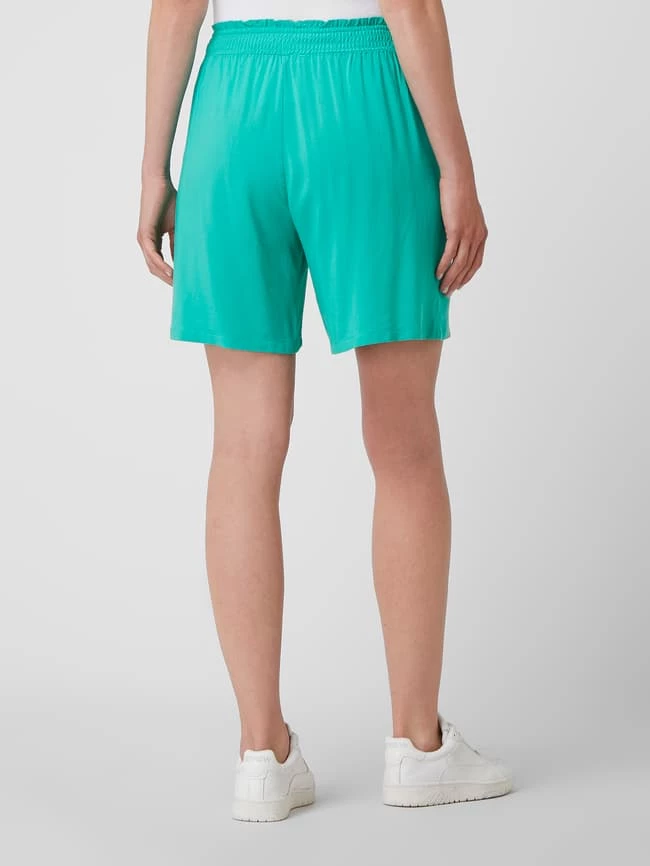 Only High Waist Shorts Aus Viskose Modell 'Nova' - Grün 5 Only High Waist Shorts Aus Viskose Modell 'Nova' - Grün – Bild 5