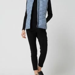 Fuchs Schmitt Steppweste Mit Stehkragen - Bleu