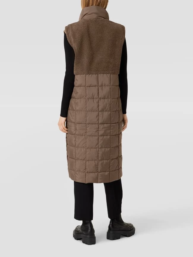 FREE/QUENT Steppweste Mit Stehkragen Modell 'OLGA' - Taupe 5 FREE/QUENT Steppweste Mit Stehkragen Modell 'OLGA' - Taupe – Bild 5