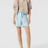 Tom Tailor Bermudas Mit Tunnelzug - Hellblau