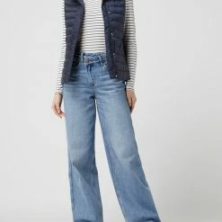 Gant Daunenweste Mit Logo - Marineblau