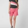 ALIFE & Kickin Shorts Mit Gürtel Modell 'Jule' - Pink