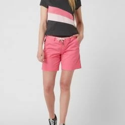 ALIFE & Kickin Shorts Mit Gürtel Modell 'Jule' - Pink