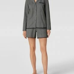 Esprit Shorts Mit Allover-Muster - Schwarz