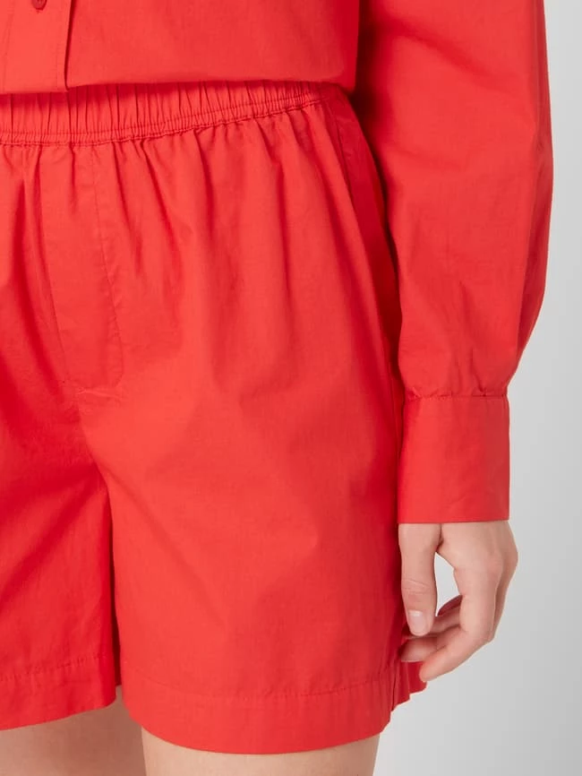 MbyM Shorts Aus Baumwolle Modell 'Midnight' - Rot 3 MbyM Shorts Aus Baumwolle Modell 'Midnight' - Rot – Bild 3