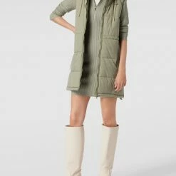 REVIEW Steppweste Mit Reißverschlusstaschen - Schilf