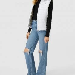 Tommy Hilfiger Daunenweste In Stepp-Optik Modell 'ess' - Weiß