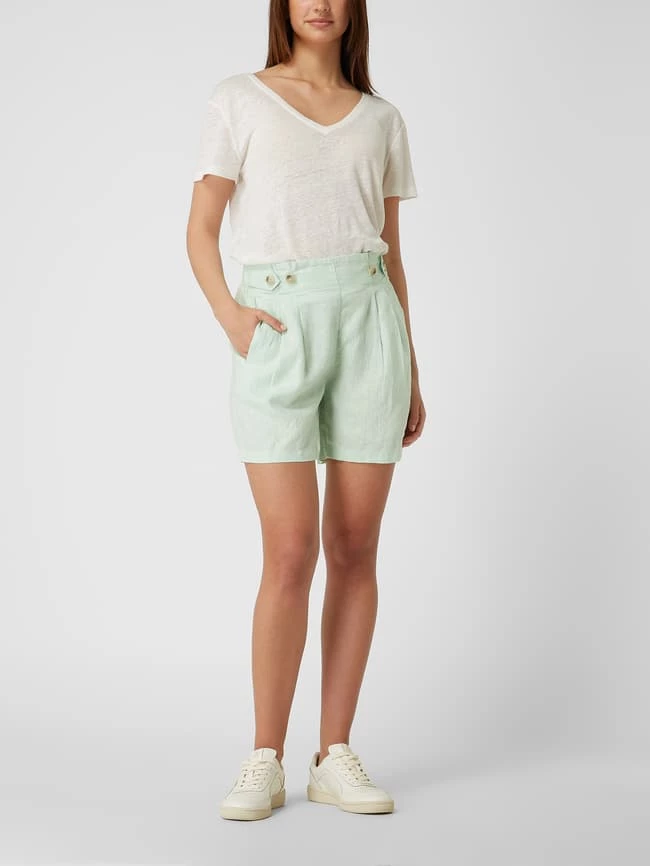Esprit Shorts Aus Leinen - Lindgrün 1 Esprit Shorts Aus Leinen - Lindgrün