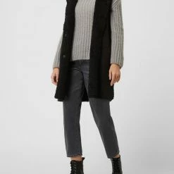 Fynch-Hatton Weste In Shearling-Optik - Schwarz