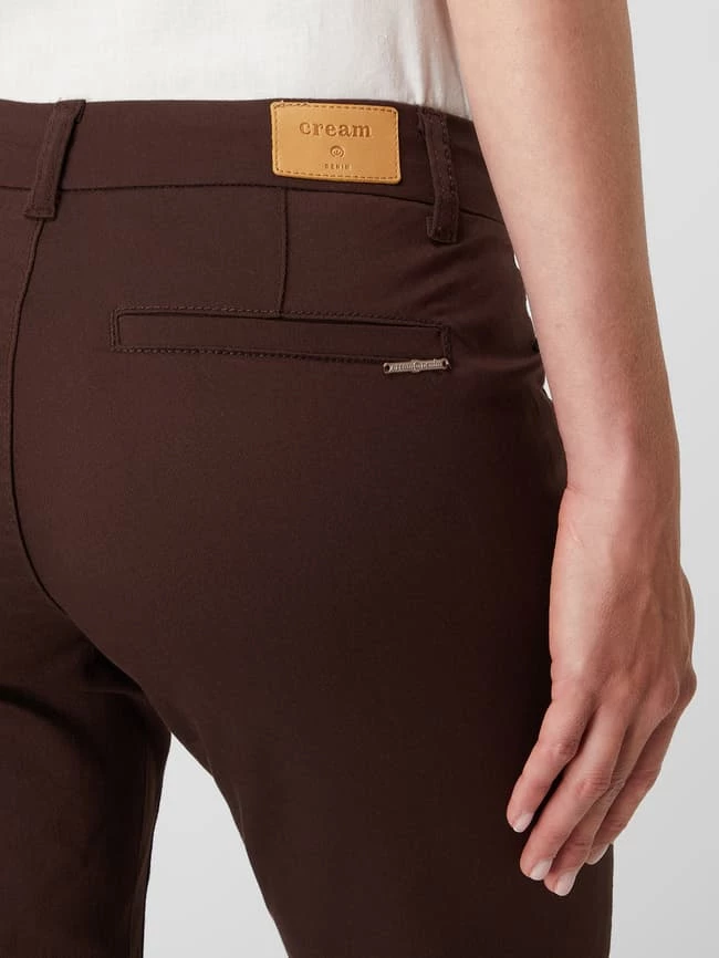 Cream Bermudas Mit Stretch-Anteil Modell 'Cindy' - Dunkelbraun 3 Cream Bermudas Mit Stretch-Anteil Modell 'Cindy' - Dunkelbraun – Bild 3