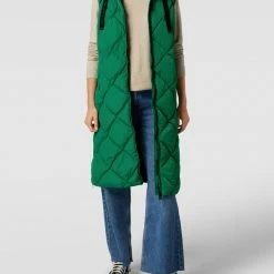 Fuchs Schmitt Steppweste Mit Kapuze - Smaragdgrün