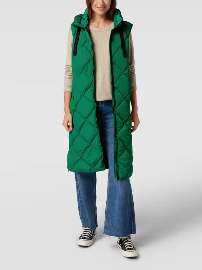 Fuchs Schmitt Steppweste Mit Kapuze - Smaragdgrün 1 Fuchs Schmitt Steppweste Mit Kapuze - Smaragdgrün