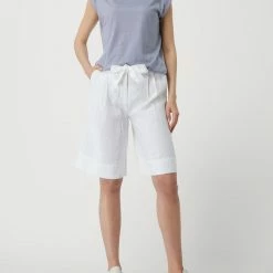 Christian Berg Woman Bermudas Aus Leinen - Weiß