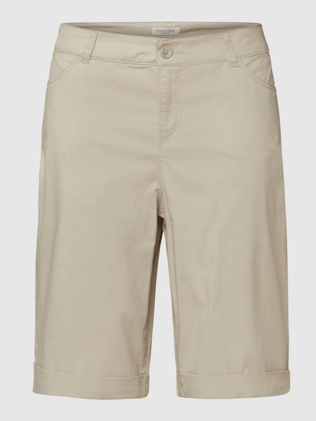 Christian Berg Woman Shorts Mit Eingrifftaschen - Stein 2 Christian Berg Woman Shorts Mit Eingrifftaschen - Stein – Bild 2