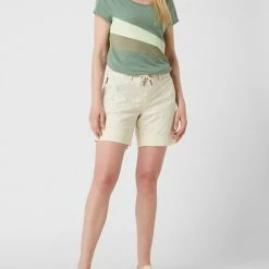 ALIFE & Kickin Shorts Mit Gürtel Modell 'Jule' - Ecru