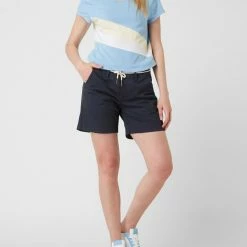 ALIFE & Kickin Shorts Mit Gürtel Modell 'Jule' - Marineblau