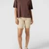 Buena Vista Cargoshorts Mit Label-Details - Sand