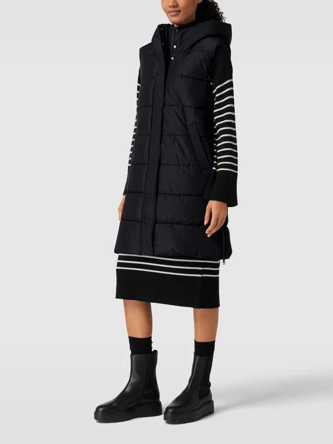 Esprit Steppweste Mit Kapuze - Schwarz 4 Esprit Steppweste Mit Kapuze - Schwarz – Bild 4