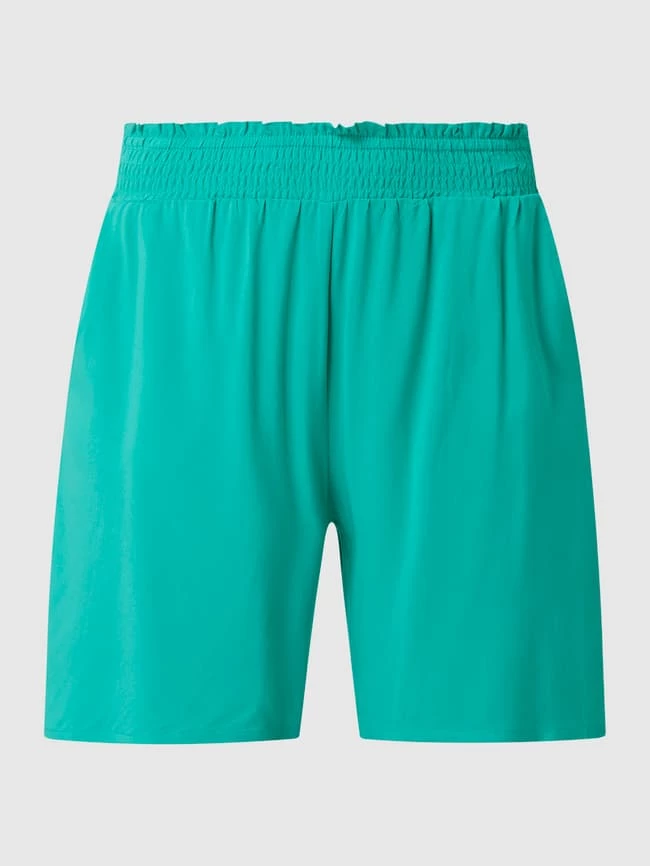 Only High Waist Shorts Aus Viskose Modell 'Nova' - Grün 2 Only High Waist Shorts Aus Viskose Modell 'Nova' - Grün – Bild 2