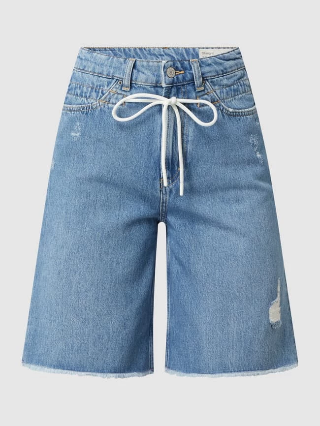 Esprit Straight Fit Bermudas Aus Baumwolle - Hellblau 2 Esprit Straight Fit Bermudas Aus Baumwolle - Hellblau – Bild 2