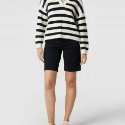 Christian Berg Woman Bermudas Mit Seitlichen Eingrifftaschen - Dunkelblau